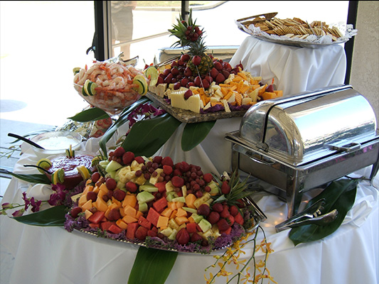 fruit display tray